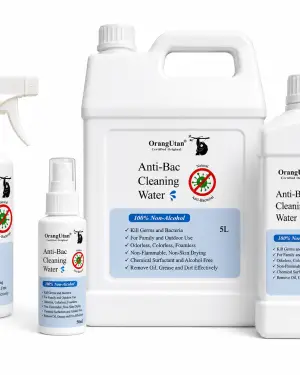 anti bac cleaning water (100% alcohol free & chemical free)