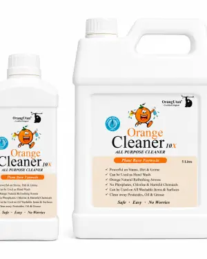 orange cleaner (10x concentrate formula) natural all purpose cleaner (plant based formula)