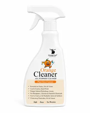 orange cleaner natural all purpose cleaner (plant based formula)
