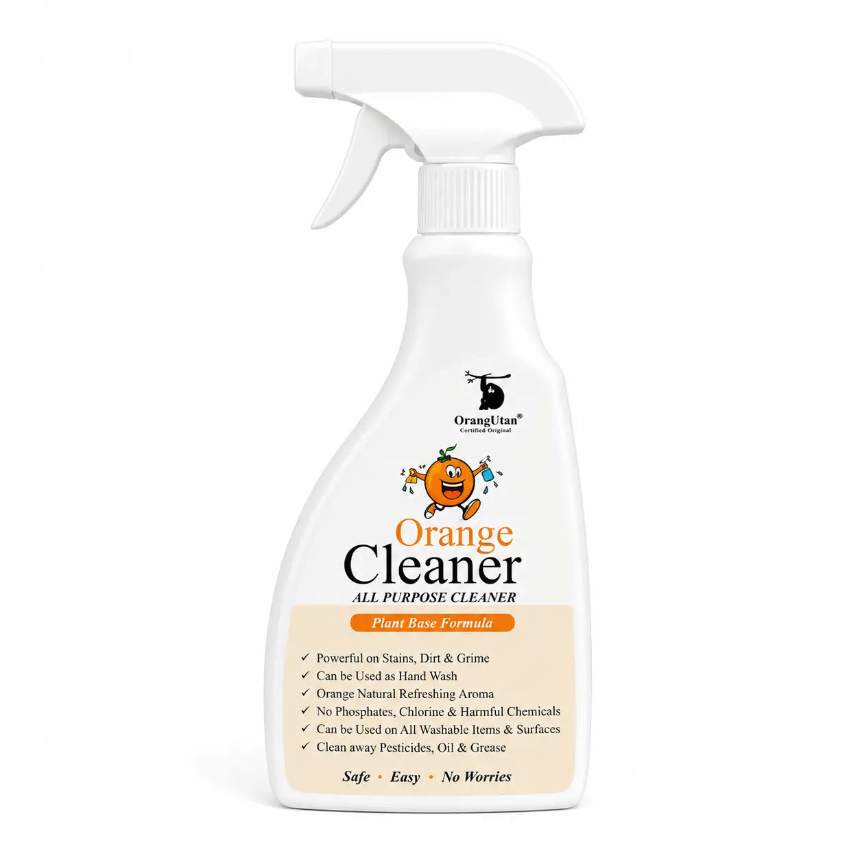 orange cleaner natural all purpose cleaner (plant based formula)